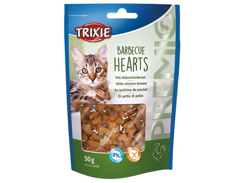 Trixie PREMIO Barbecue Hearts 50 g