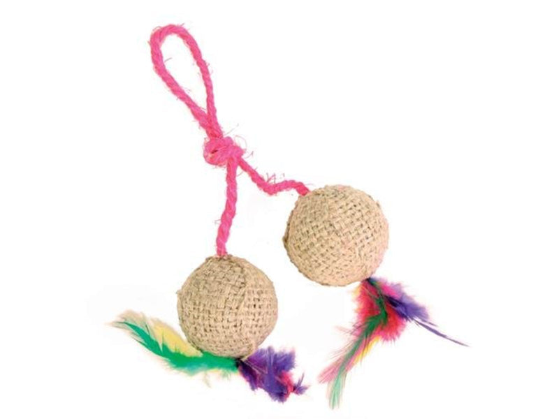 Trixie 2 Balls on a Rope ø4.5