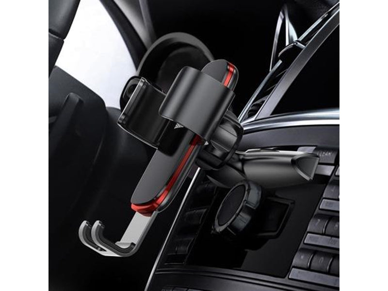 Baseus Metal Age Gravitational Holder for CD slot (Black)