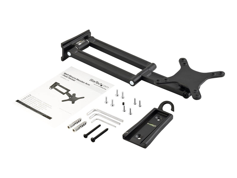 StarTech.com Wall-Mount Monitor Arm - Dual Swivel
