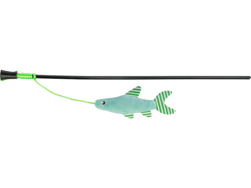 Trixie Playing rod with fish 42 cm