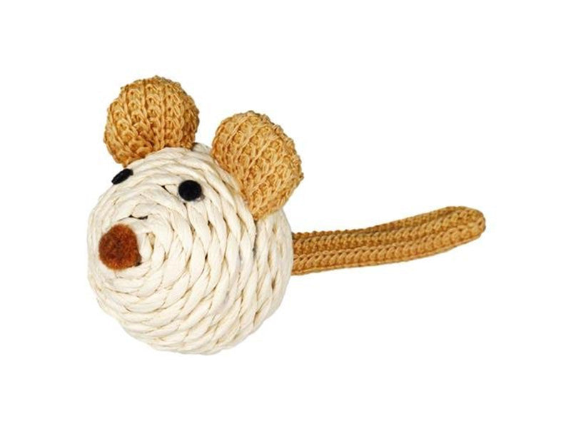 Trixie Mouse with rattle rope 5 cm