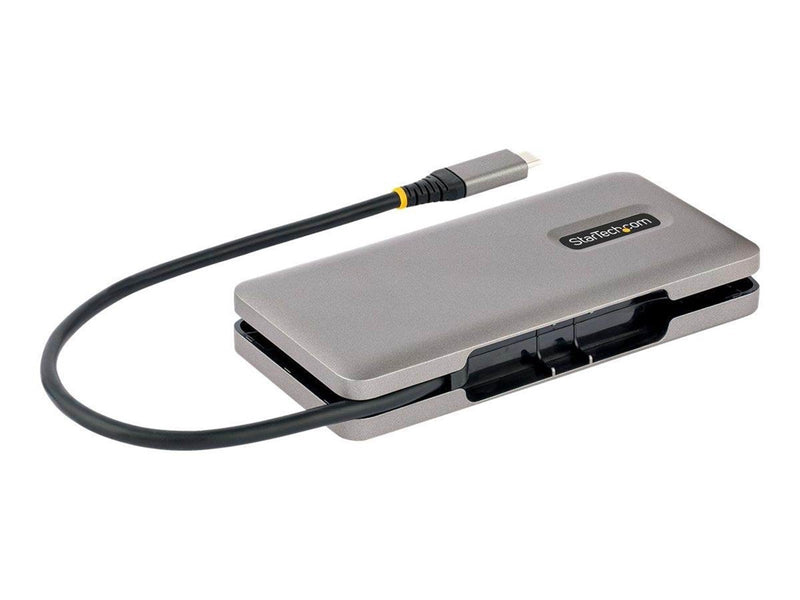 StarTech.com 4-Port USB-C Hub 1x USB-A and 3x USB-C Ports USB 3.1 10Gbps Bus Powered USB Type C Hub with 9.8in (25cm) Wrap-Aroun