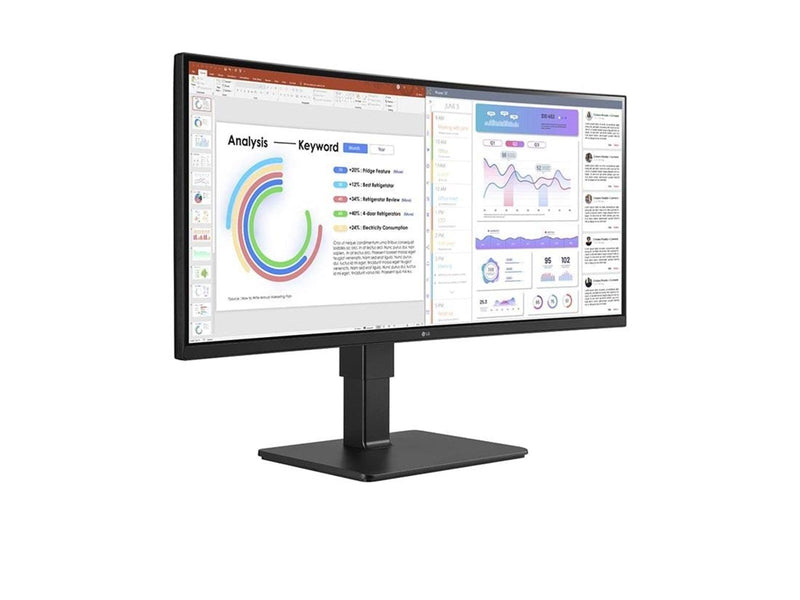34" LG UltraWide 34BQ77QC-B - 3440x1440 - IPS - 90W USB-C