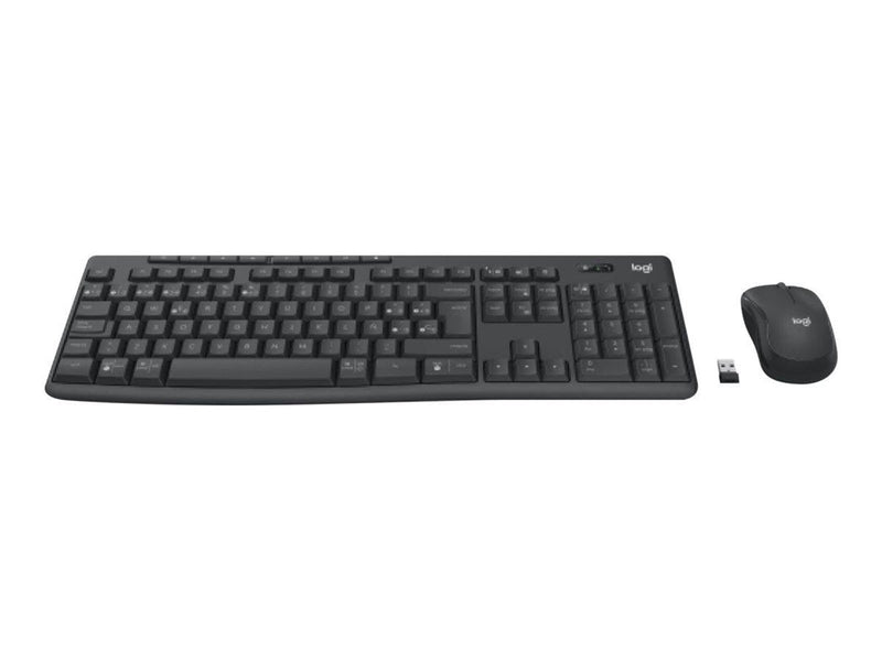 Logitech MK370 Combo for Business - Tastatur & Maus Set - Englisch - US - Schwarz