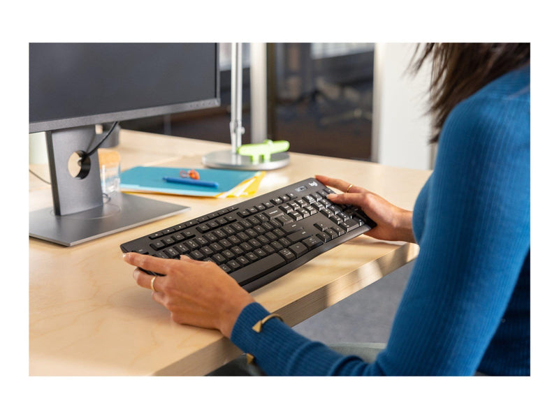 Logitech MK370 Combo for Business - Tastatur & Maus Set - Englisch - US - Schwarz