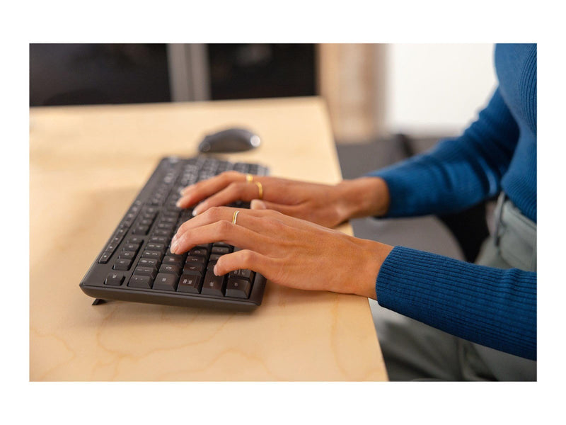 Logitech MK370 Combo for Business - Tastatur & Maus Set - Englisch - US - Schwarz