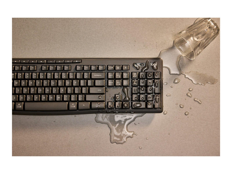 Logitech MK370 Combo for Business - Tastatur & Maus Set - Englisch - US - Schwarz
