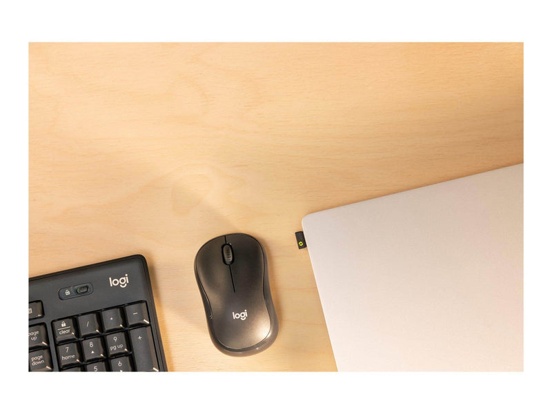 Logitech MK370 Combo for Business - Tastatur & Maus Set - Englisch - US - Schwarz