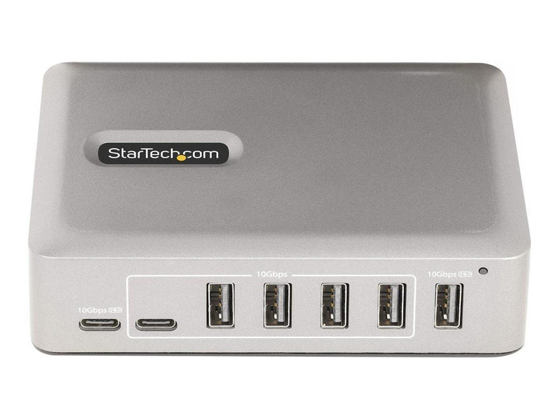 StarTech.com 7-Port USB-C Hub 5x USB-A + 2x USB-C Self-Powered w/ 65W Power Supply USB 3.1 10Gbps Hub w/ BC1.2 Charging USB-Hubs
