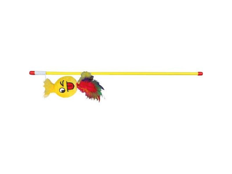 Trixie Playing Rod with Smiley 50cm assorted colours