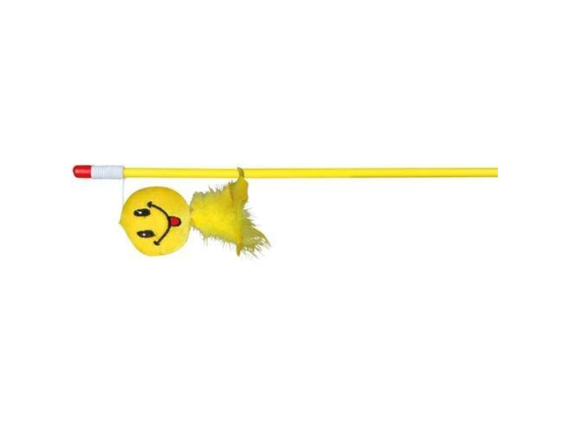 Trixie Playing Rod with Smiley 50cm assorted colours