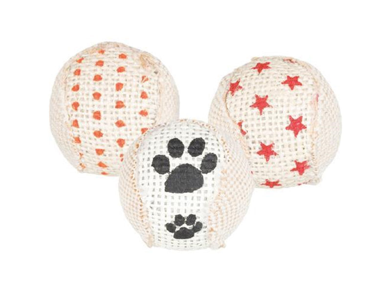 Trixie Set of Rattling Balls ø 5 cm 3pcs
