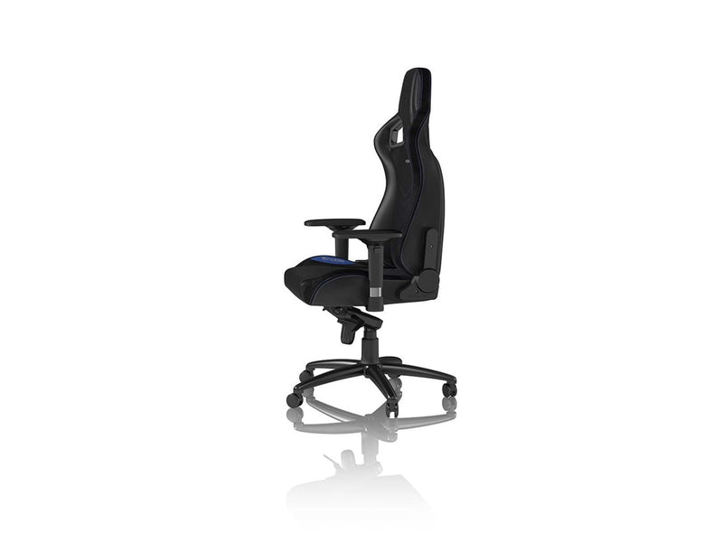 noblechairs EPIC Series - Black / Blue Gaming Stuhl - Schwarz / Blau - PU-Leder - Bis zu 120 kg