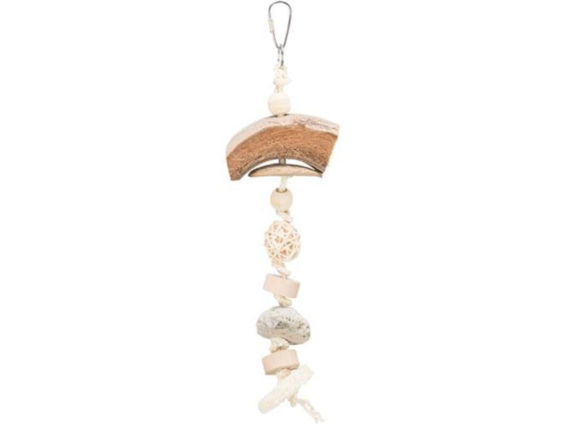Trixie Toy coconut/rattan/lava rock 35 cm