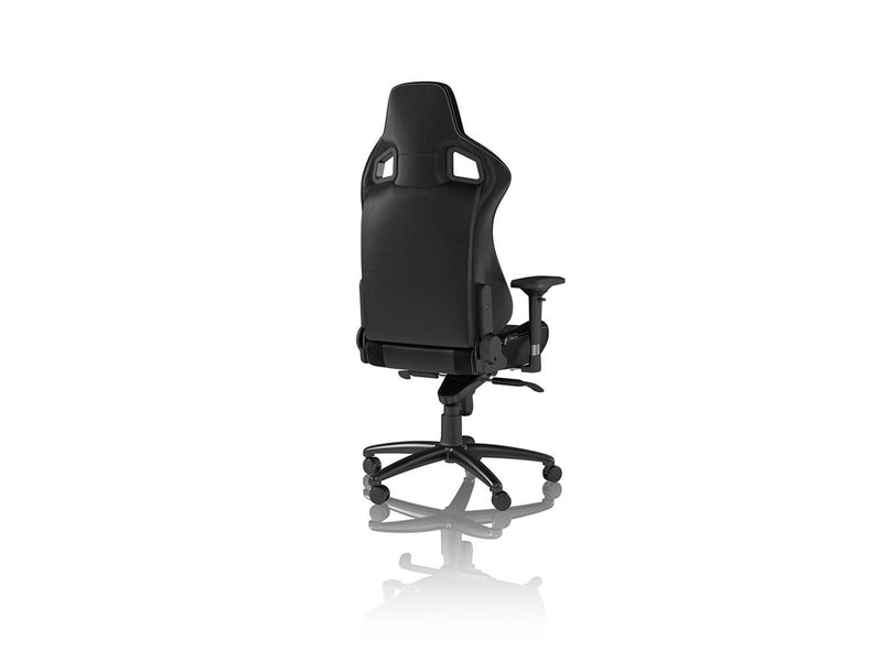 noblechairs EPIC Series - Black / Gold Gaming Stuhl - Schwarz / Gold - PU-Leder - Bis zu 120 kg