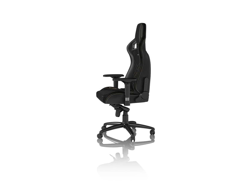 noblechairs EPIC Series - Black / Gold Gaming Stuhl - Schwarz / Gold - PU-Leder - Bis zu 120 kg