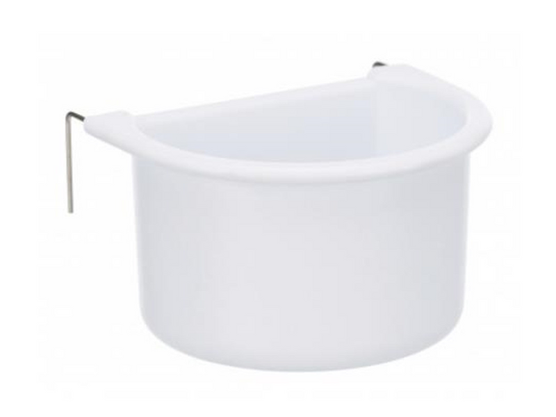 Trixie Hanging Bowl with Wire Holder 150ml/8x6cm assorted colours