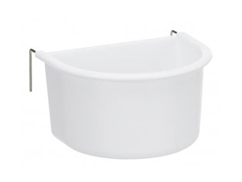 Trixie Hanging Bowl with Wire Holder 400ml/11x8cm assorted colours
