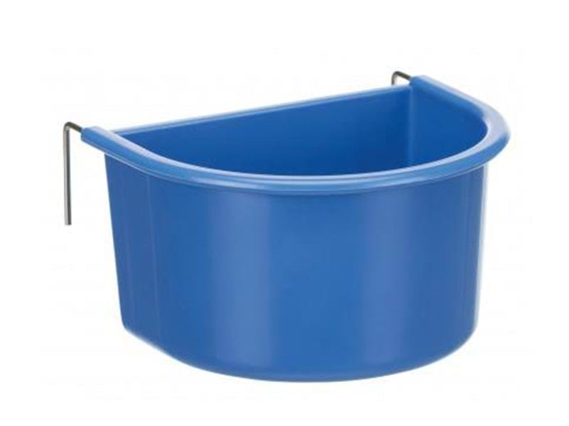 Trixie Hanging Bowl with Wire Holder 400ml/11x8cm assorted colours