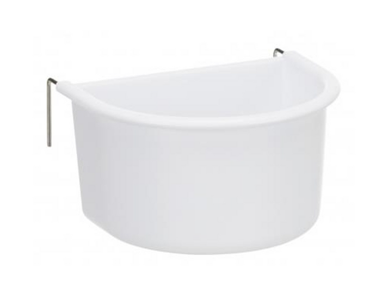 Trixie Hanging Bowl with Wire Holder 400ml/11x8cm assorted colours