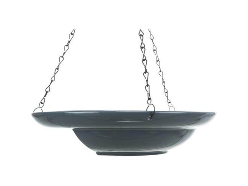 Trixie Bird bath hanging ceramic 550 ml/ø 26 cm blue