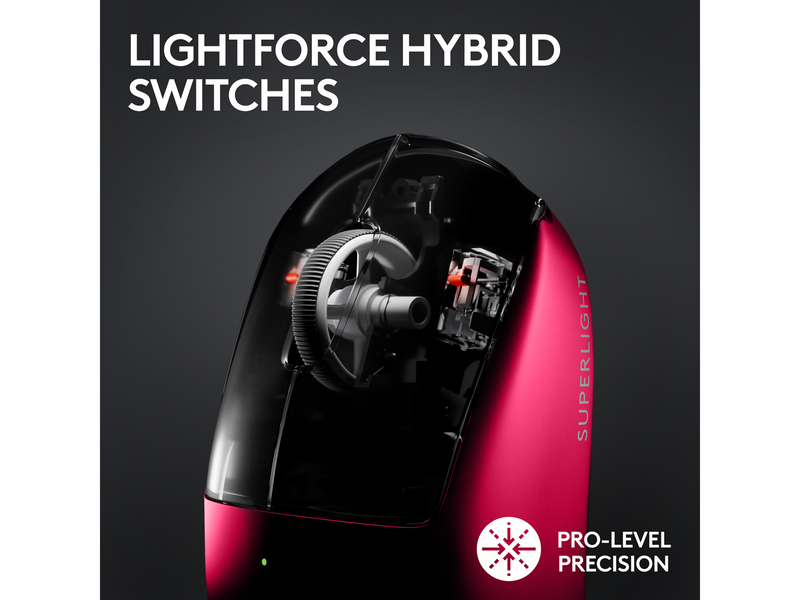 Logitech G PRO X SUPERLIGHT 2 - Gaming Maus (Pink)