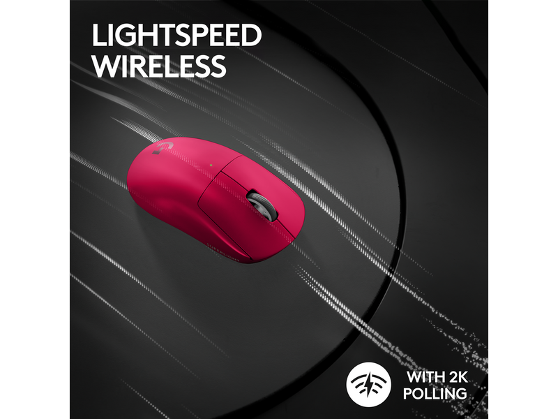 Logitech G PRO X SUPERLIGHT 2 - Gaming Maus (Pink)