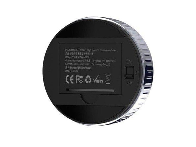Baseus heyo rotation countdown timer Black 90 g.