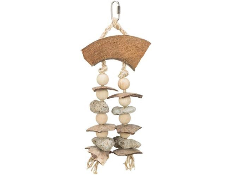 Trixie toy coconut/seashells 35 cm