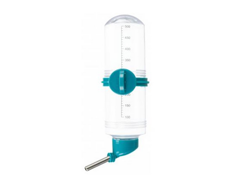 Trixie Plastic Water Bottle 500ml assorted colours