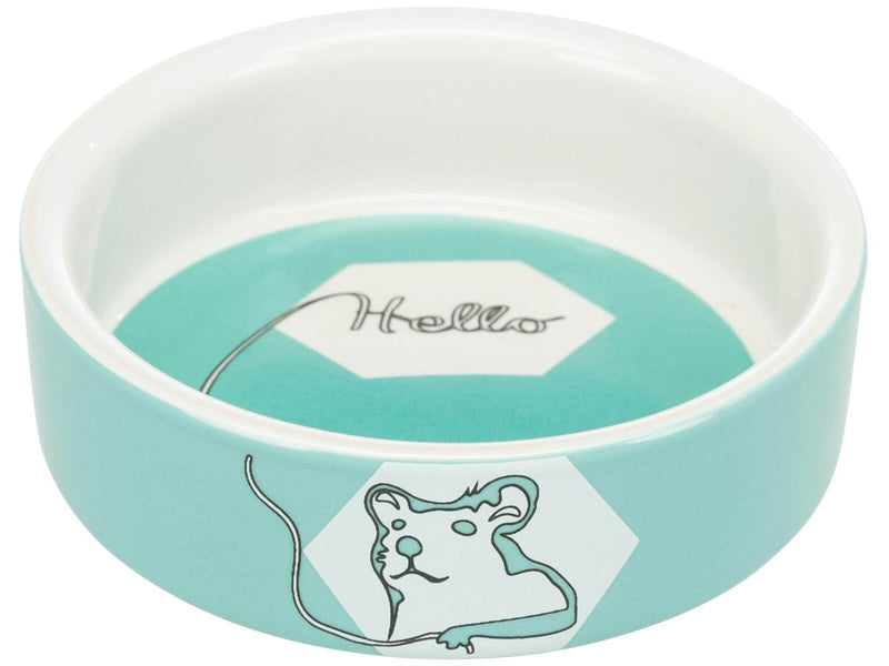 Trixie Ceramic Bowl hamster 90 ml/ø 8 cm assorted colours