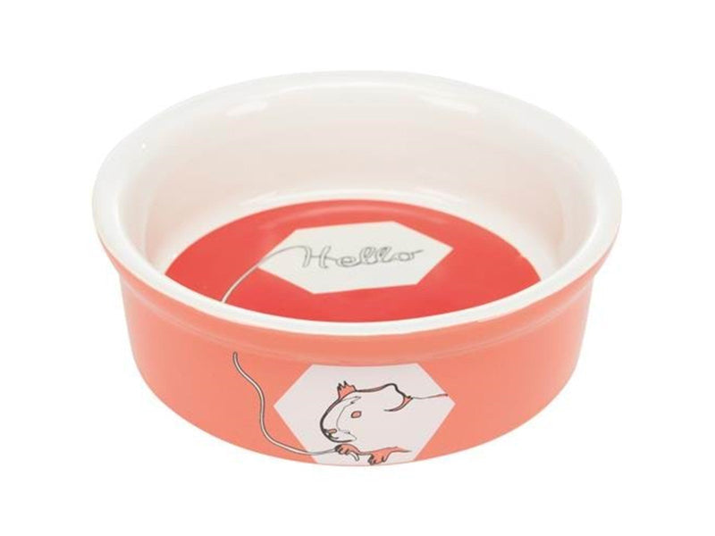 Trixie Ceramic Bowl guinea pig g 240 ml/ø 12 cm assorted colours