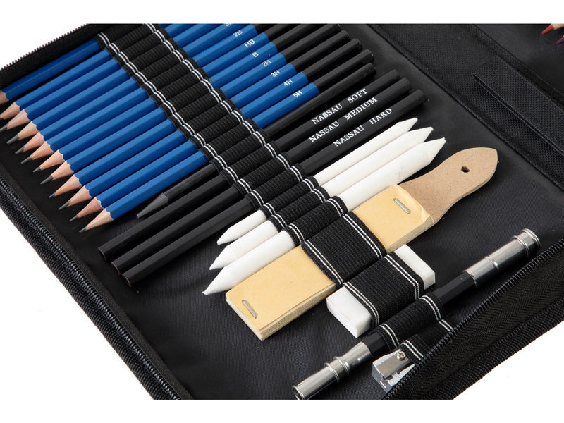 Nassau Sketch and colour set - 96 pcs