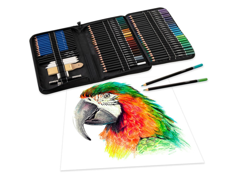 Nassau Sketch and colour set - 96 pcs