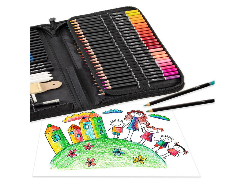 Nassau Sketch and colour set - 96 pcs