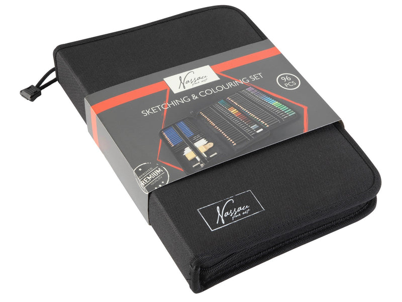 Nassau Sketch and colour set - 96 pcs