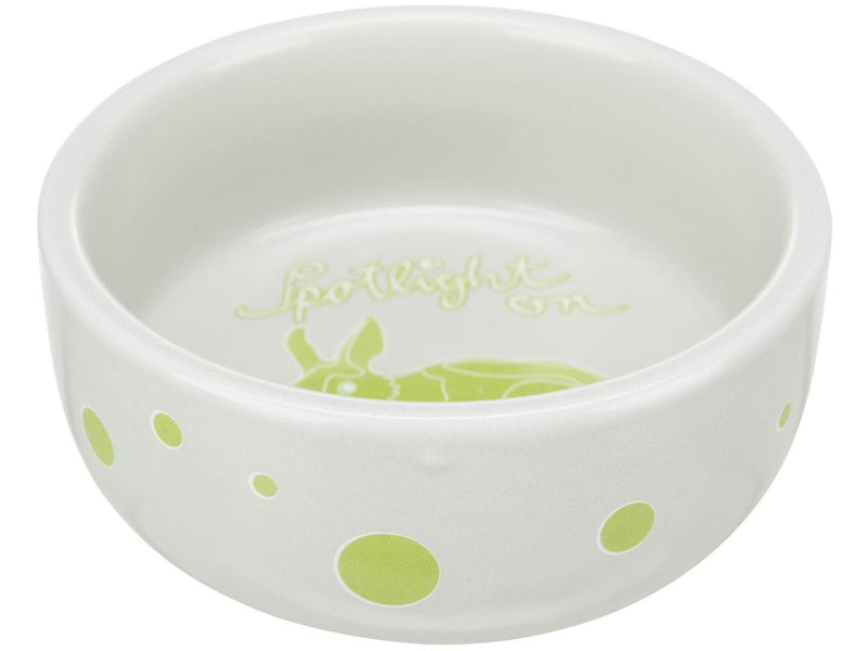 Trixie Ceramic Bowl rabbit 250 ml/ø 11 cm assorted colours