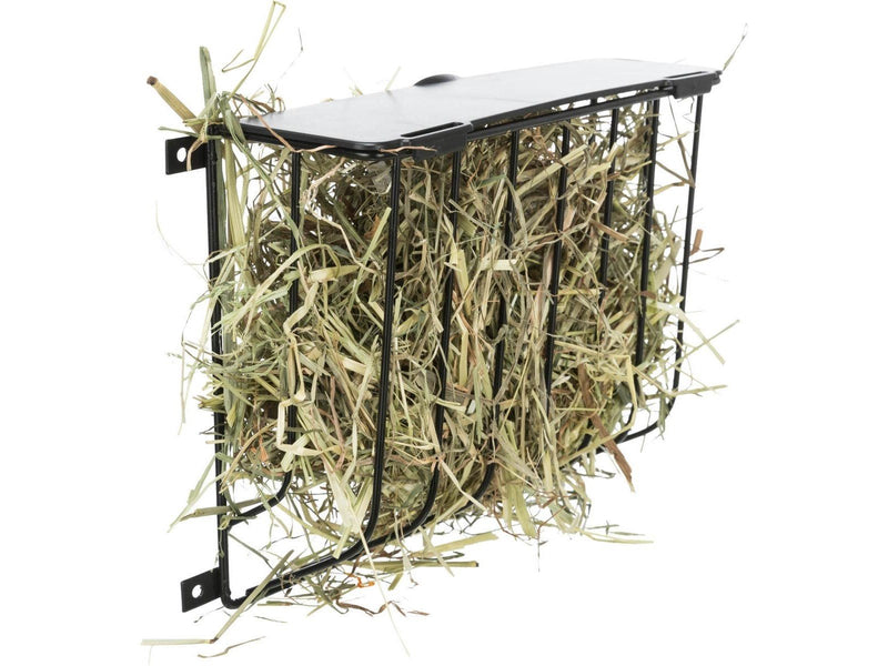 Trixie Screw-On Hay Manger 22x16x6 cm black
