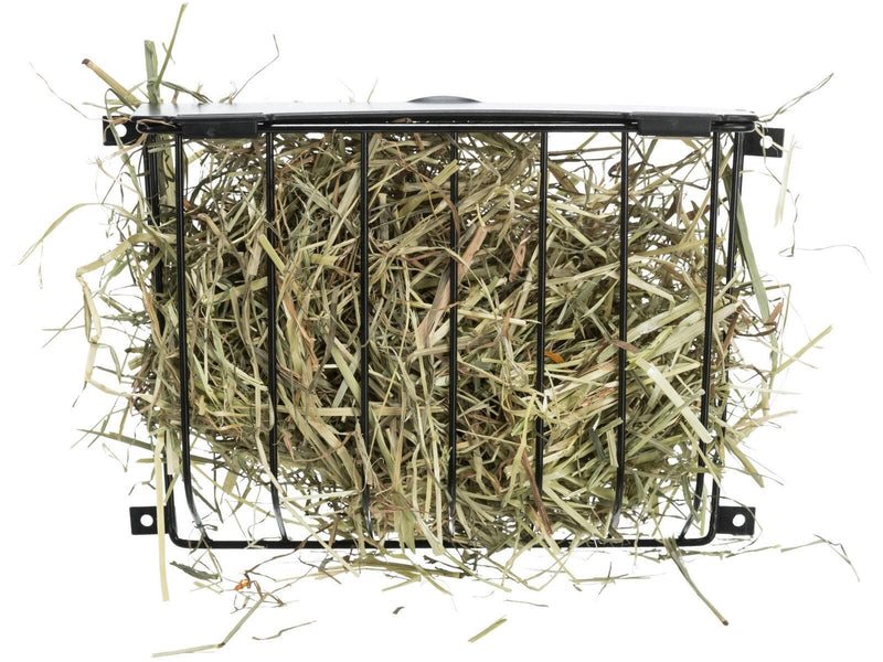 Trixie Screw-On Hay Manger 22x16x6 cm black