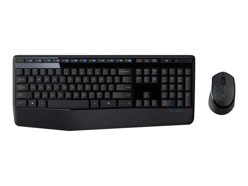 Logitech MK345 Wireless Combo - US - Tastatur & Maus Set - Universal - Schwarz