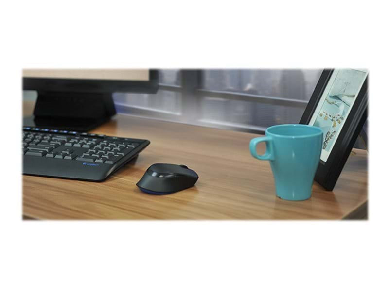 Logitech MK345 Wireless Combo - US - Tastatur & Maus Set - Universal - Schwarz