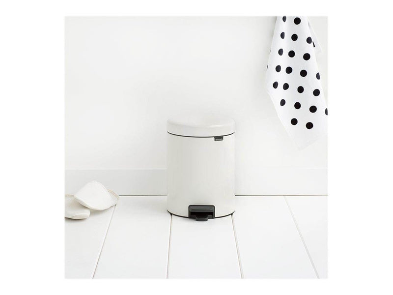 brabantia newIcon - rubbish bin - 5 L - white