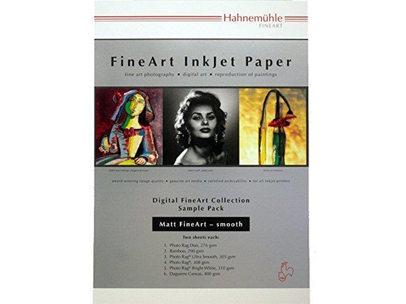 Hahnemühle Digital FineArt - photo paper - smooth - 12 sheet(s) - A4 (pack of 6)