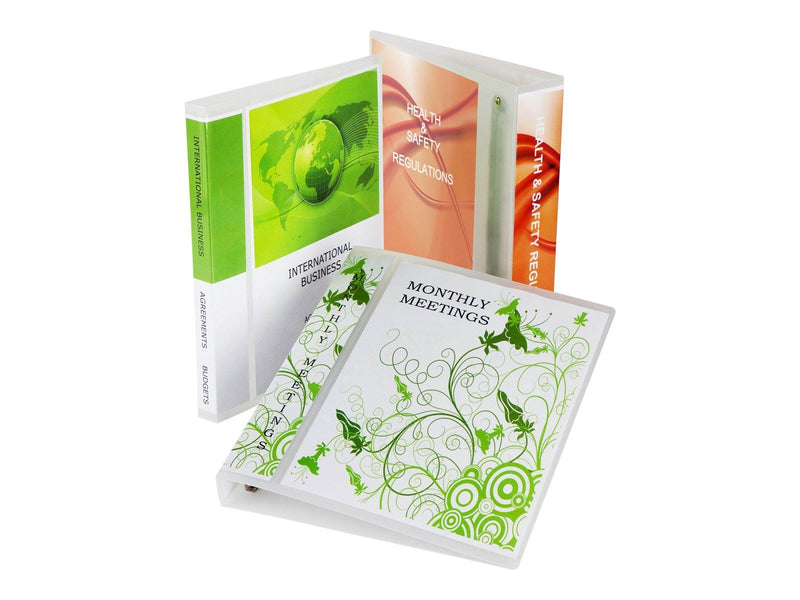 Oxford ELBA Polyvision - presentation ring binder - for A3 Maxi - capacity: 240 sheets - transparent