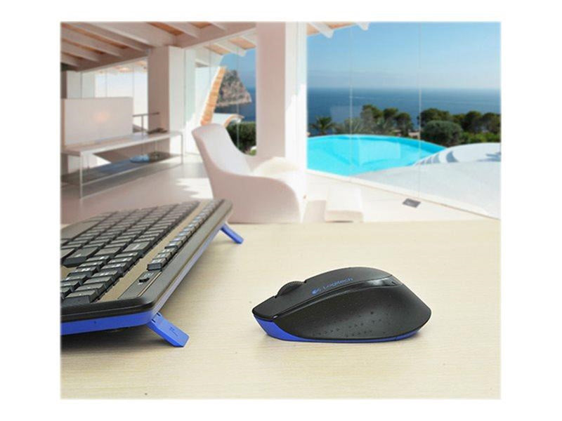 Logitech MK345 Wireless Combo - US - Tastatur & Maus Set - Universal - Schwarz