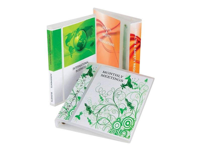 Oxford Polyvision - presentation ring binder - for A4 Maxi - capacity: 390 sheets - translucent