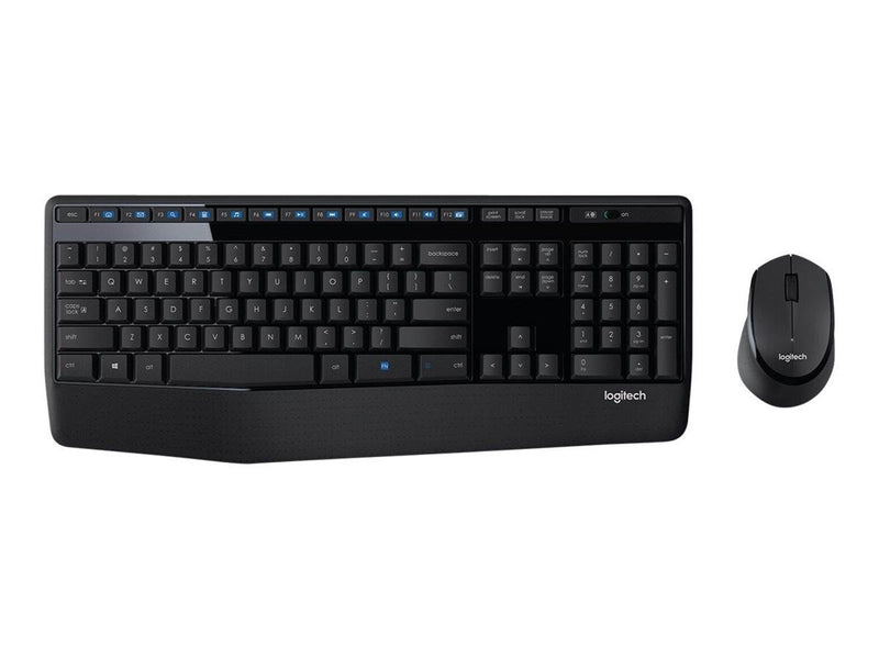 Logitech MK345 Wireless Combo - US - Tastatur & Maus Set - Universal - Schwarz