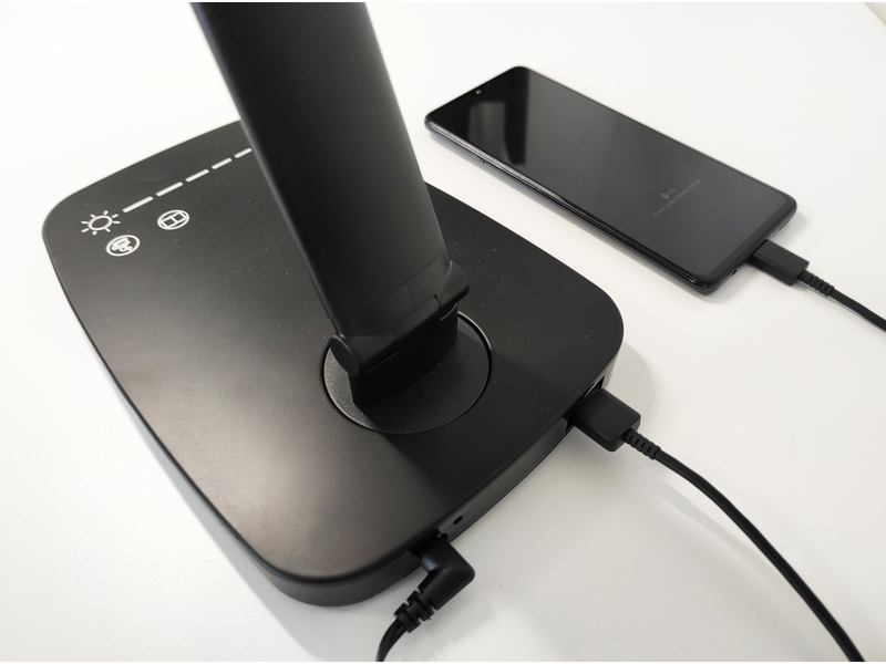Unilux Twistled LED lamp black