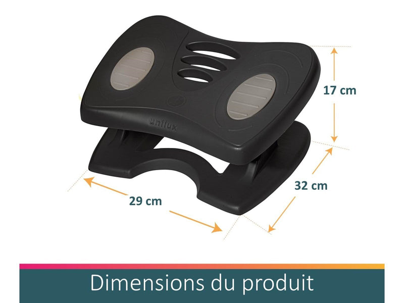 Unilux Nymphea Footrest black
